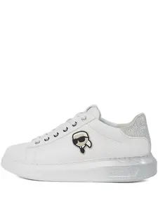 Кроссовки Kapri с аппликацией из блёсток Karl Lagerfeld, белый