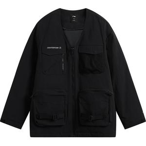 Стеганая куртка Outdoor Collection унисекс черного цвета Lining