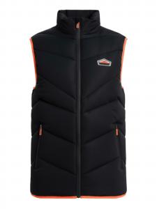 Ombre Жилет в черном цвете