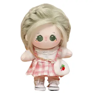 Мягкая игрушка мультяшная милая кукла Cotton Doll 20 см CHUNTUSHU, розовый