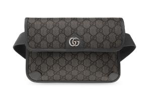 GUCCI Сумка через плечо с кожаным ремнем