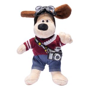 Подвеска для машины в виде милого щенка, брелок для сумки, защита для ремня безопасности, плюшевая кукла чарм, высота 23см Bowl