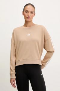 Свитшот Adidas Essentials 3 Stripes French Terry, темно-бежевый
