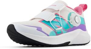 Кроссовки для бега New Balance Kids' DynaSoft Reveal V4 Boa, белый/фиолетовый