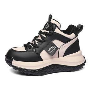 Массивные кроссовки средней высоты для женщин Golden Silk Rabbit, Black