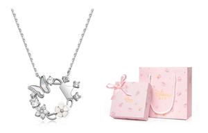 Disney Колье из серебра 925 пробы для женщин Princess