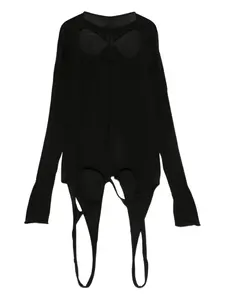 Свитер с длинными рукавами Rick Owens, черный