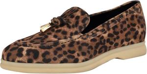Guess Womens Aryana, Leopard Suede 210