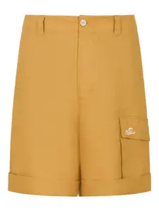 Шорты с вышивкой Marni, желтый