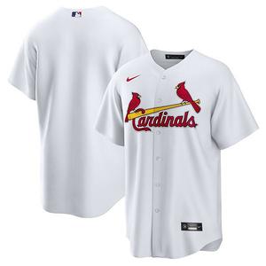 Мужская белая реплика джерси St Louis Cardinals Home Big & Tall Nike