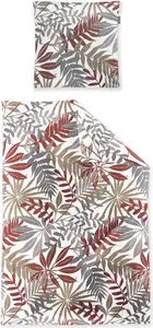 Комплект постельного белья Seersucker Easy 8579, цвет красный, размер 155x220+80x80 Irisette