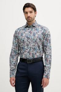 Хлопковая рубашка Eton, темно-синий