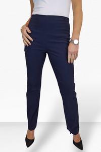 Прямые брюки с эластичной талией Paulo Due, синий