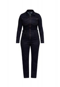 Комбинезон в винтажном стиле QUEEN KEROSIN, цвет Denim