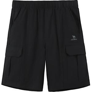 Карго-шорты мужские тонкие CAMEL, phantom черный