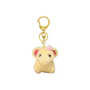 Миниатюрный висячий плюшевый слоник Cherry Elephant высотой 6,5 см 77 SEVEN DREAM