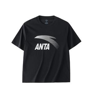 Футболка мужская базовая black silver ANTA, черный