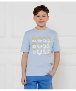 Футболка Regular fit Boss Kidswear, синий