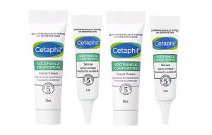 Четырехмерный набор для самовосстановления из двух средств: увлажняющие кремы и комбинированные кремы для лица 10 мл*2 + сыворотки 5 мл*2 Cetaphil, four-dimensional cream 10ml*2 + self-repair essence 5ml*2