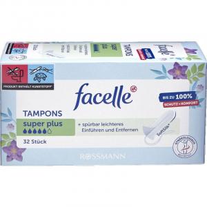 Тампоны супер плюс facelle, 32 шт.