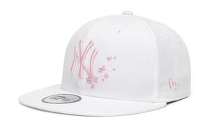 New Era Бейсболка из полиэстера унисекс белая, White