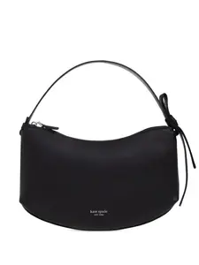 Сумка через плечо Medium Loop из кожи Kate Spade, черный