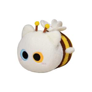 Плюшевая кукла Healing Style Cute Dango Kitten Bee высотой 22 см 77 SEVEN DREAM