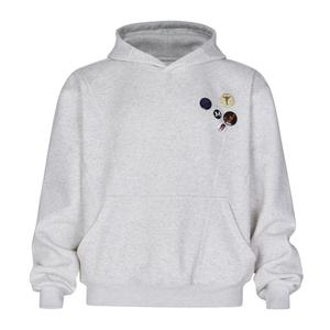 Свитшот унисекс MADE EXTREME, светло-серый тонкий