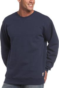 Carhartt мужская толстовка Midweight Crewneck, Navy