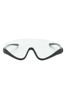 Солнцезащитные очки-маска Gucci Eyewear, черный