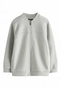 Стильная толстовка на молнии стандартного кроя Next, New Grey