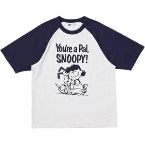 UNIQLO Футболка унисекс синяя