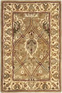 Ковер SAFAVIEH, 77 x 122 см, Persian Legend Collection, Light Green & Beige, ручной работы из шерсти, идеален для помещений с высокой проходимостью: прихожая, гостиная, спальня (PL819A)