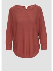 Вязаный свитер в цвете 3835_bordeaux QS