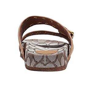 Шлепанцы COACH Ally Женские, Brown