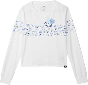 Футболка adidas Kids Regular Fit Tee, белый