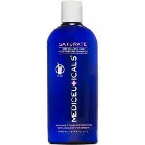 Mediceuticals Saturate Увлажняющий шампунь для сухой кожи головы и волос, 250 мл, Aderans