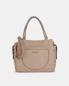Сумка на молнии Caminatta, бежевый