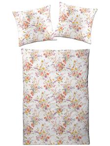 Traumschloss Атласный комплект постельного белья - яркие летние цветы в разнообразных расцветках