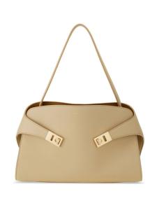 Сумка Ferragamo маленькая Hug через плечо, серый