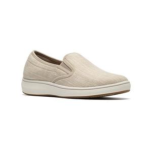 Женские слипоны Cloudsteppers breezesky zoe Clarks, Sand