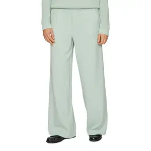 Брюки с высокой талией Vila Varone Wide Leg, зеленый