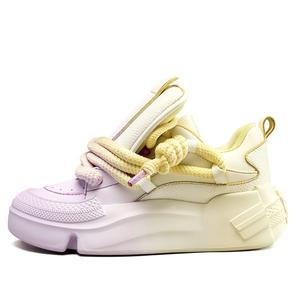 YEARCON Повседневные туфли женские, средний верх, зеленый/синий