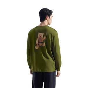 THE NORTH FACE Футболка унисекс оливкового цвета