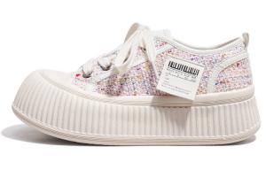 Женские легкие низкие скейтерские туфли для увеличения роста La Chapelle, бежевый мультиколор