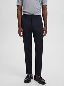 Парижские брюки slim Mango, Navy