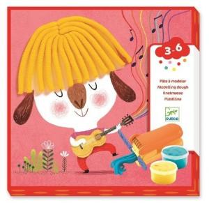 Джеко, набор с пластичной массой Волосы Djeco