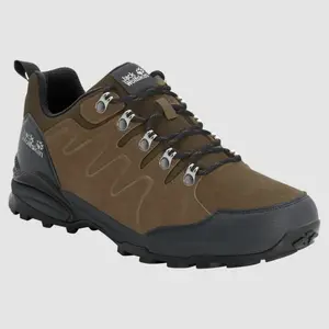 Походная обувь Jack Wolfskin Shoes Refugio Texapore Low, коричневый