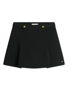 Мини-юбка с пуговицами Tommy Hilfiger, черный