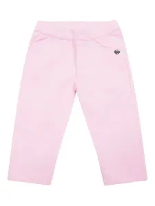 Брюки с эластичным поясом Liu Jo Kids, розовый